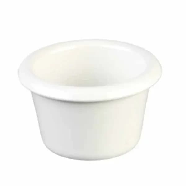 Thunder Group ML534B1 Bone 1-1/2 oz. Melamine Ramekin | Case of 12 — main image