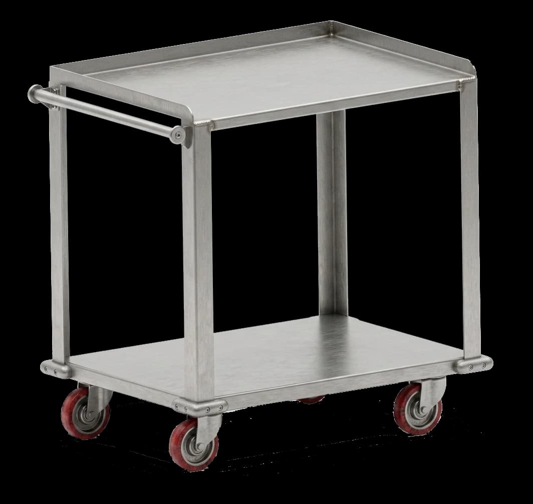 Carter-Hoffmann® UC2S2433 Tray Cart 36 Inch X 21 Inch X 36.75 Inch 2 Shelf — main image