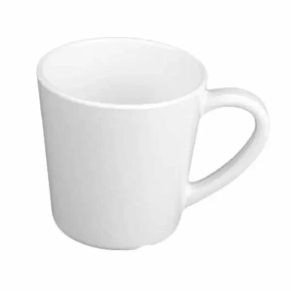 Thunder Group CR9018W White 7 oz. Melamine Mug/Cup | Case of 12 — main image