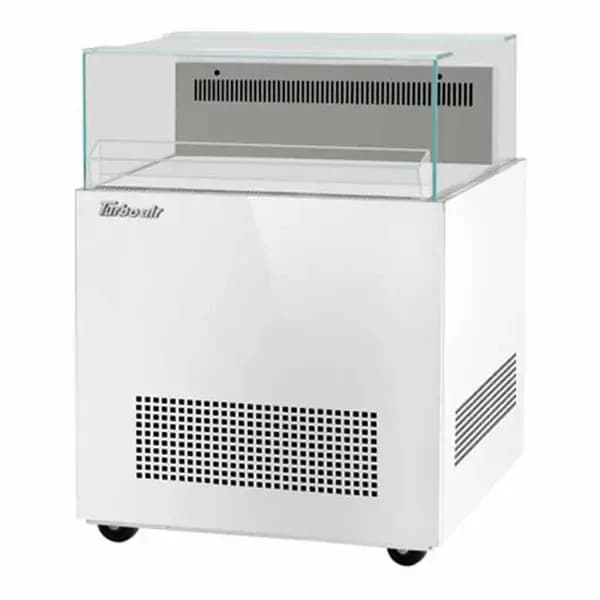 Turbo Air TOS-30NN-W Open White Sandwich and Cheese Display Case Merchandiser 30"W — main image