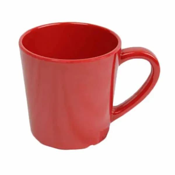 Thunder Group CR9018PR Red 7 oz. Melamine Mug/Cup | Case of 12 — main image