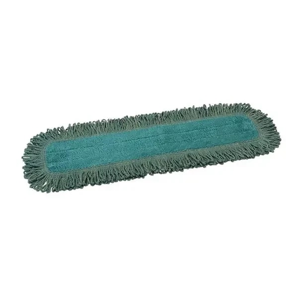 O-Cedar 96218 Commercial 18" MaxiPlus Green Microfiber Dust Mopping Pad — main image