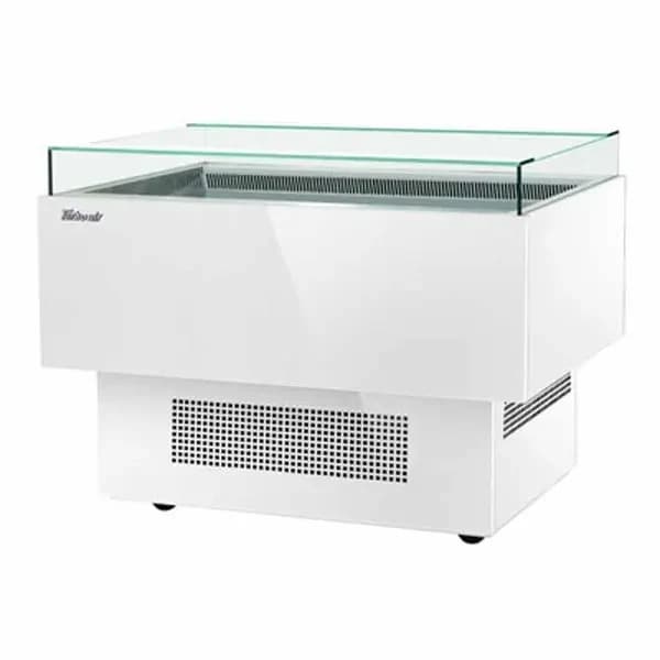 Turbo Air TOS-50PN-W Open White Sandwich and Cheese Display Case Merchandiser 50"W — main image