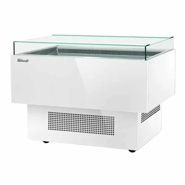 Turbo Air TOS-50PN-W Open White Sandwich and Cheese Display Case Merchandiser 50"W