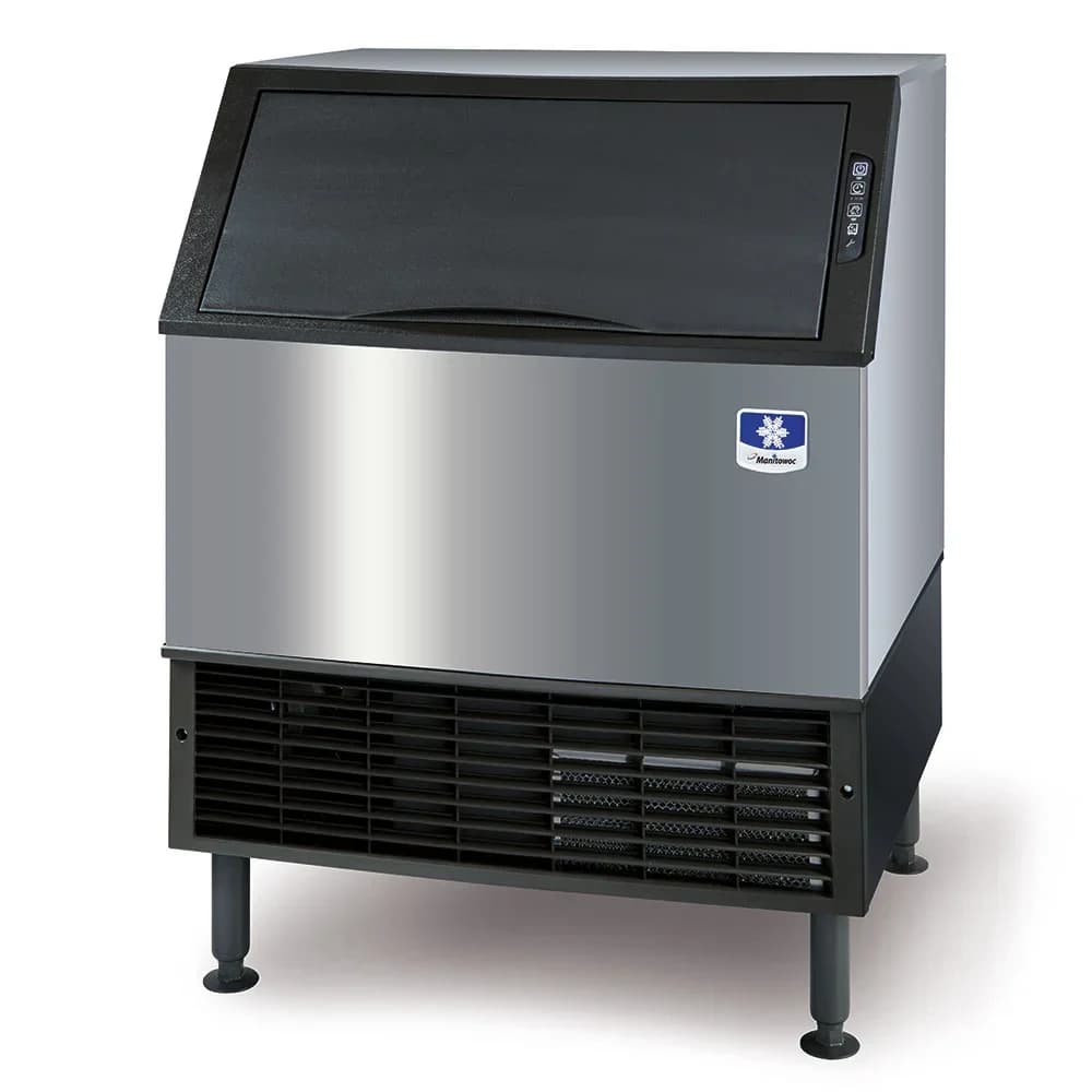 Manitowoc UYF0310A NEO Undercounter Half Dice Ice Machine Head and Bin 290 lb/24 hr Air-Cooled — main image