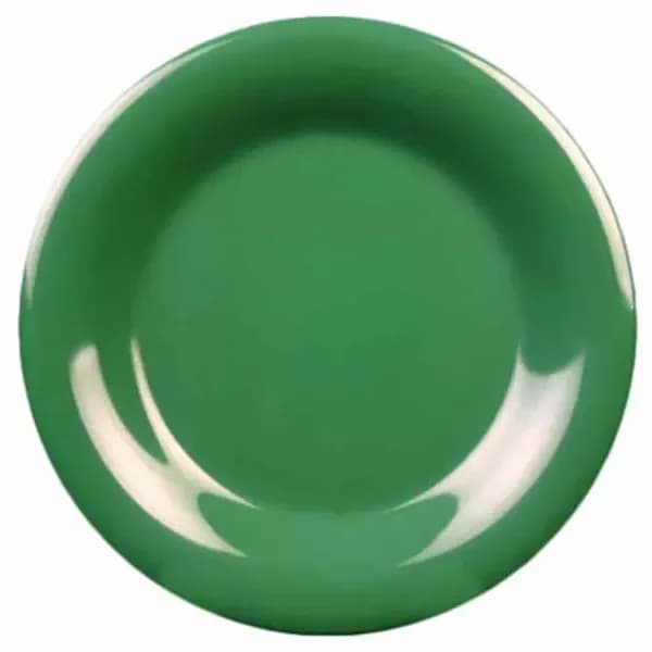 Thunder Group CR007GR Green 7-5/8" Melamine Plate | Case of 12 — main image