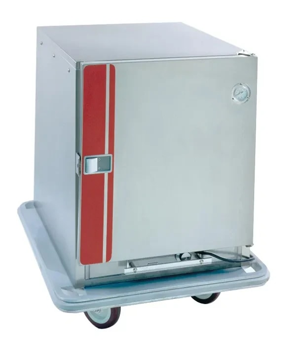 Carter-Hoffmann PH181 Freestanding Prepared Food Transport Cart Heated (6) 12" x 20", 18" x 26" Trays Adjustable Universal Slides — 230V, 1PH — main image