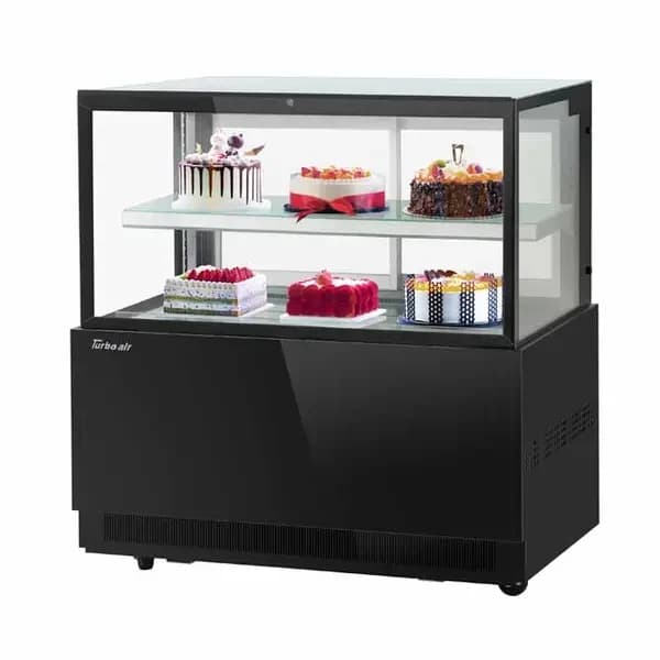 Turbo Air TBP48-46FN-B Refrigerated Black Bakery Display Case 47-1/4"W — main image