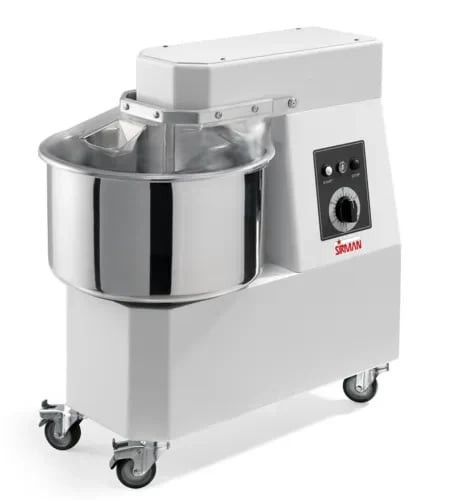 SIRMAN USA 40874566 HERCULES 40 TA Timer Spiral Dough Mixer