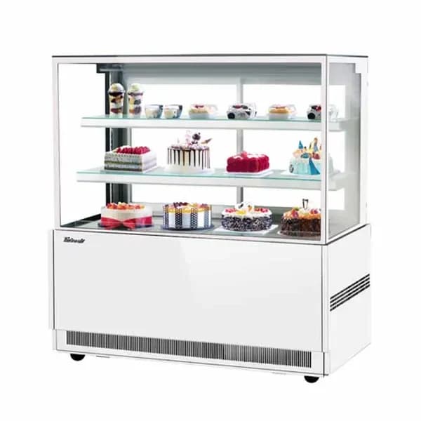 Turbo Air TBP60-54NN-W Refrigerated White Bakery Display Case 59"W — main image