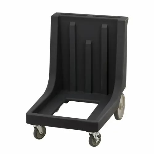 Cambro Camdolly CD1826MTCHB110 Open Frame Black Food Carrier Dolly With Handle