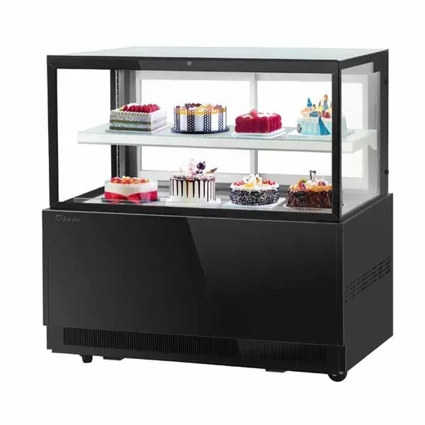 Turbo Air TBP60-46FN-B Refrigerated Black Bakery Display Case 59"W