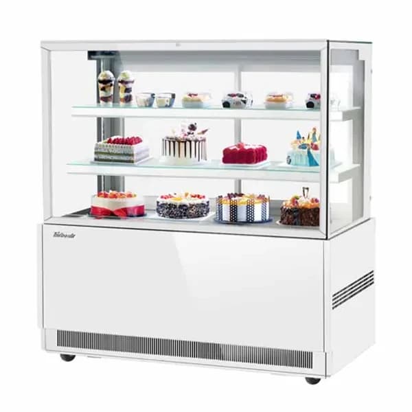 Turbo Air TBP60-54FN-W Refrigerated White Bakery Display Case 59"W — main image