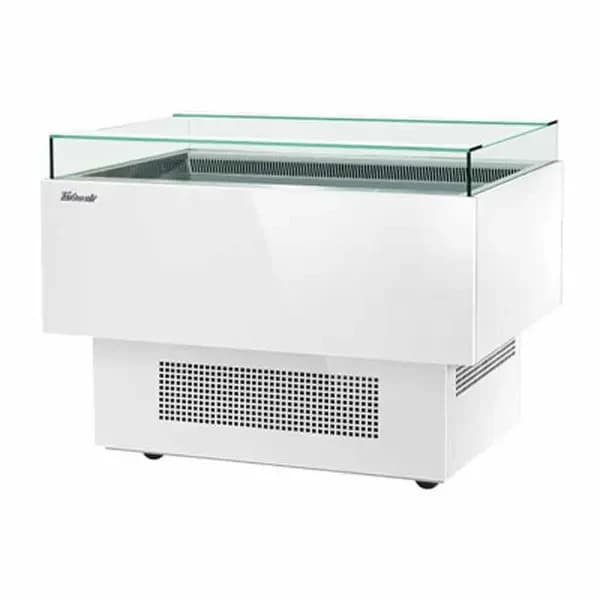 Turbo Air TOS-40PN-W Open White Sandwich and Cheese Display Case Merchandiser 40"W — main image