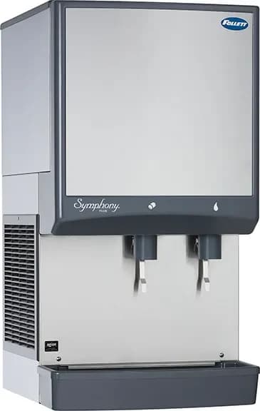 Follett Symphony Plus™ 25CI414A-L Countertop Ice and Water Dispenser 425 Pound Daily Production 25 Pound Storage Lever Dispense Nugget Style Ice — 115V, 1PH — main image