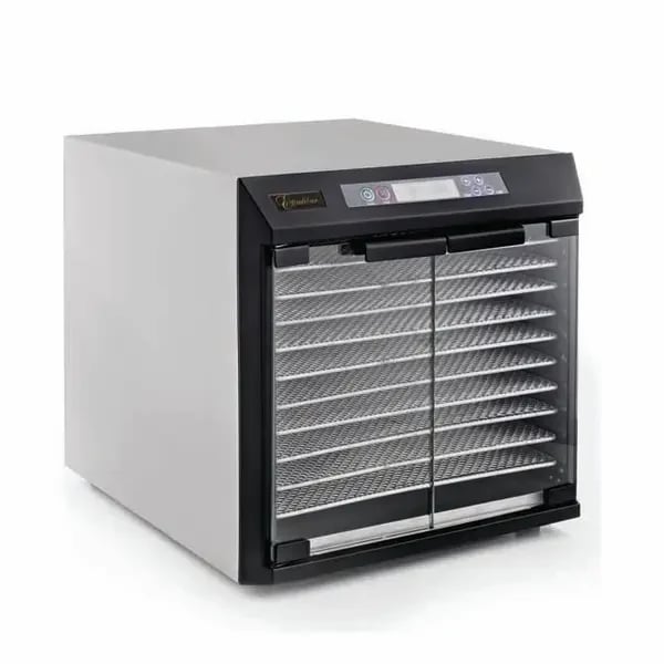 Excalibur Heating Elements — Excalibur EXC10EL Stainless Steel 10-Tray Food Dehydrator with Digital Controls and Clear Doors