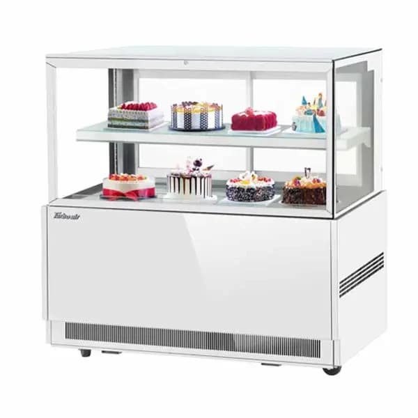 Turbo Air TBP60-46FN-W Refrigerated White Bakery Display Case 59"W — main image