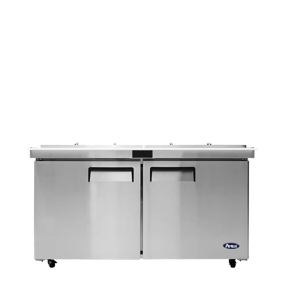 Atosa MSF8307GR-NTCV Mega Top Sandwich Prep Table 60 Inch With Night Cover — main image
