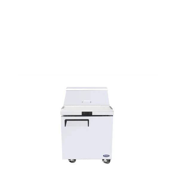 Atosa MSF8301GR Sandwich Prep Table 27 Inch (8 Poly Pans) — main image