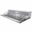Turbo Air CL-60 Clear Lid for Sandwich Prep Tables 60-1/4"W