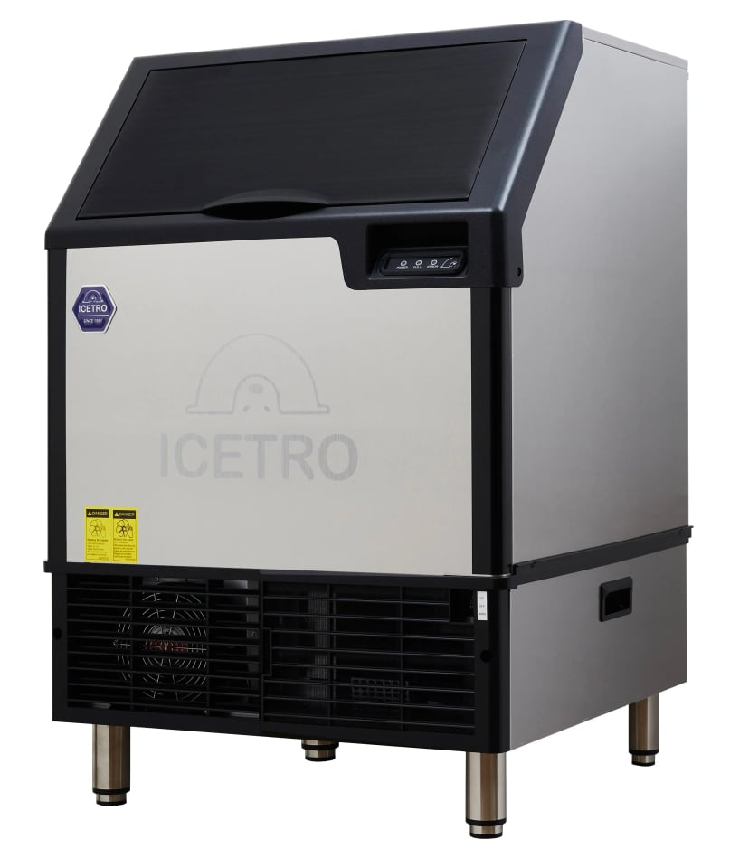 Icetro Spare Parts — Icetro IU-0220 IU-0220-AH Undercounter Ice Machine Air Cooled Condenser Up To 202 Pounds Per Day Production Capacity Cube, Half Cube Style Ice — 115V, 1PH