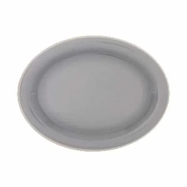 Thunder Group DM209H Graham 9-1/2" x 7-1/4" Oval Melamine Platter | Case of 12 — main image