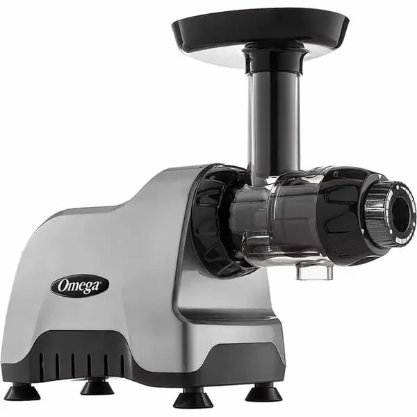 Omega CNC80S Cold Press Compact Silver Low Speed Masticating Juicer and Nutrition System — main image