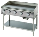 Star 760TA Ultra-Max® Series Electric Countertop Griddle 60 Inch Wide Electrical Snap-Action Thermostat Control Rectangle Polished Steel 1 Inch Thick Plate Heavy-Duty — 240V, 1PH
