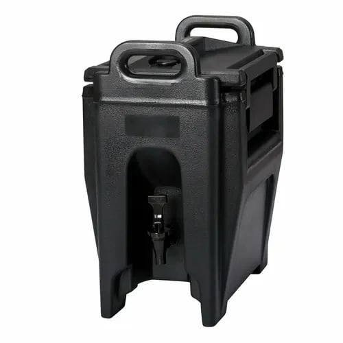 Cambro Camtainer UC250110 2-3/4 Gallon Insulated Black Beverage Dispenser