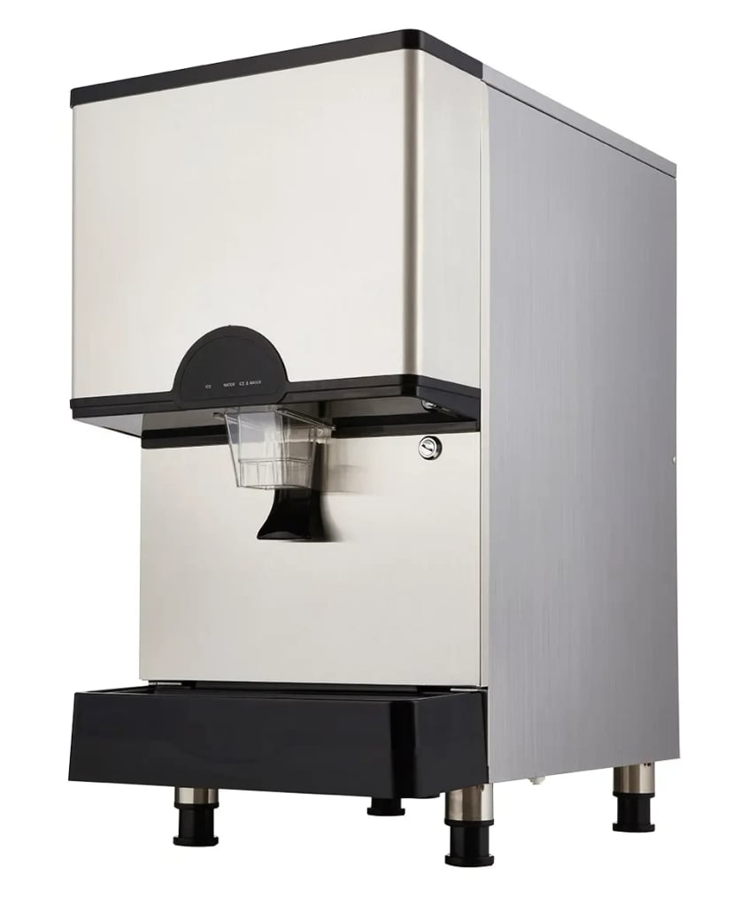 Icetro Parts — Icetro ID-0300-AN Countertop Ice and Water Dispenser 282 Pound Daily Production 11 Pound Storage Lever Dispense Nugget Style Ice — 115V, 1PH