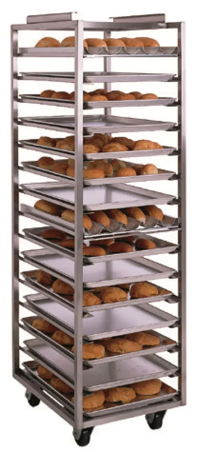 Doyon® RSRO1-8 Portable Roll-In Rack Single Width 8 Pan Capacity 18 Inch x 26 Inch End-Loaded