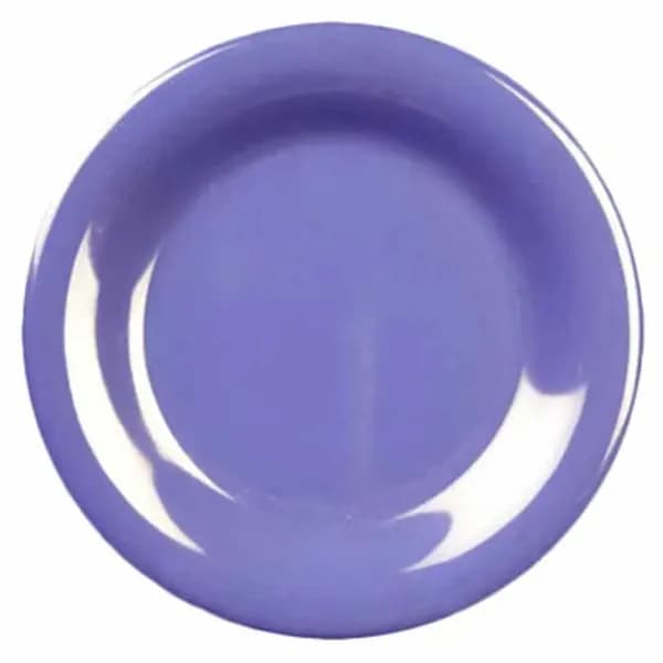 Thunder Group CR007BU Purple 7-5/8" Melamine Plate | Case of 12 — main image