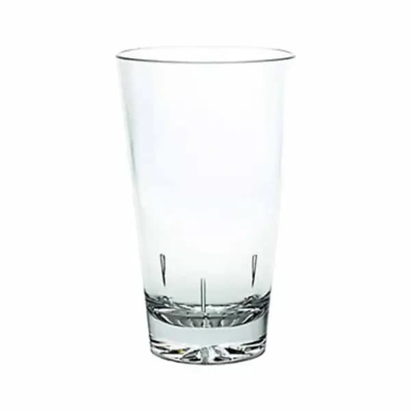 Thunder Group PLTHMG016C 16 oz. Clear Polycarbonate Mixing Glass | Case of 12 — main image