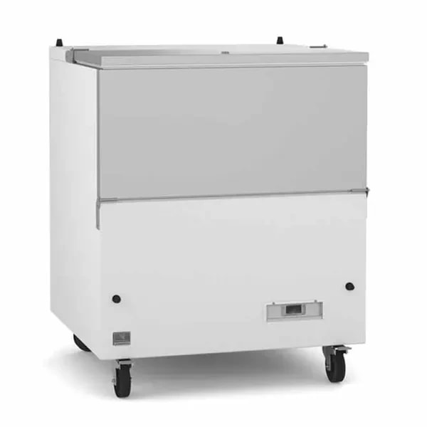 Kelvinator KCHMC34 White Exterior School Milk Cooler 34"W — main image